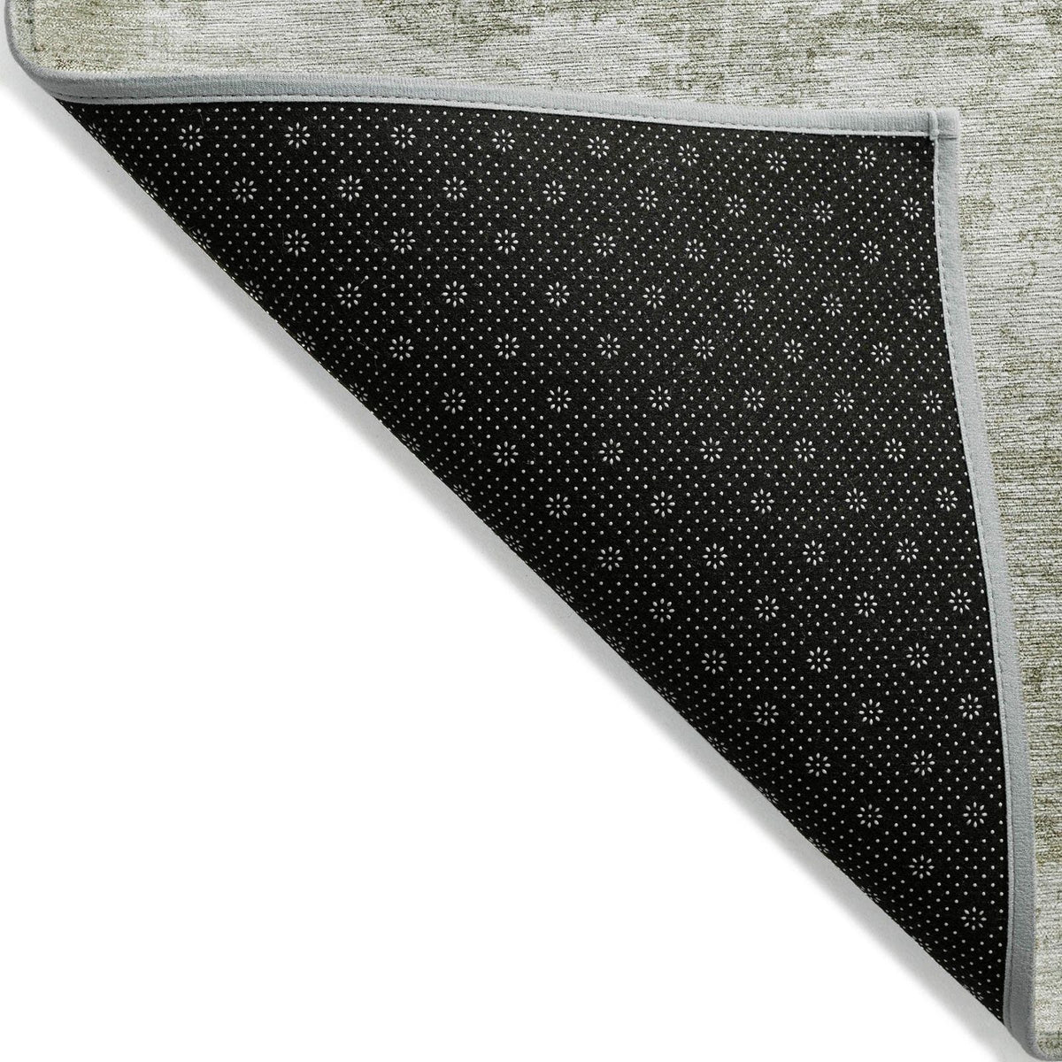 Kaelira Taupe Washable Indoor-Outdoor Rug