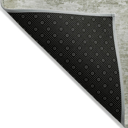 Kaelira Taupe Washable Indoor-Outdoor Rug