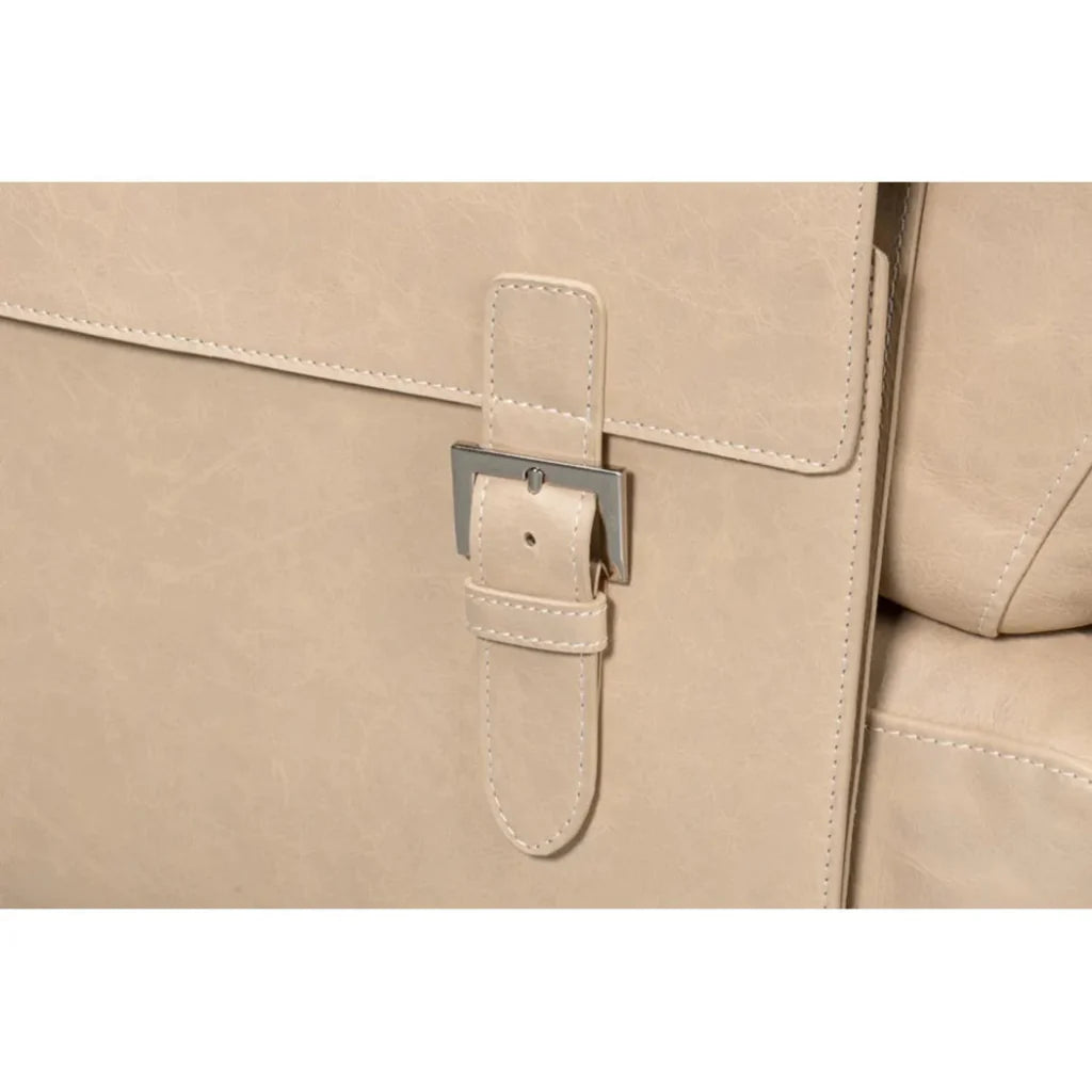 Edmonds Leather Upholstery Luxury Leather Chair - LOOMLAN - Sarreid - Accent Chairs