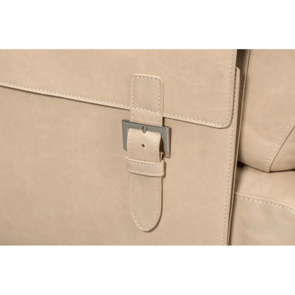 Edmonds Leather Upholstery Luxury Leather Chair - LOOMLAN - Sarreid - Accent Chairs