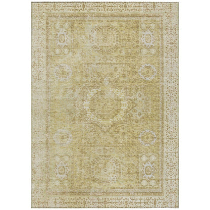 Irias Beige Washable Indoor-Outdoor Rug