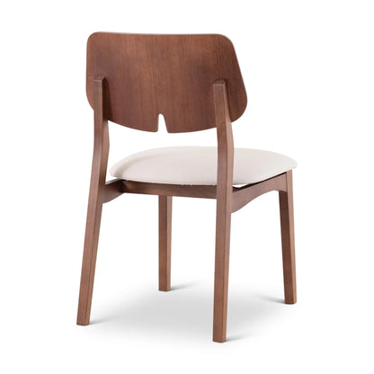 Beth Woven Fabric Armless Dining Chair -- view 15