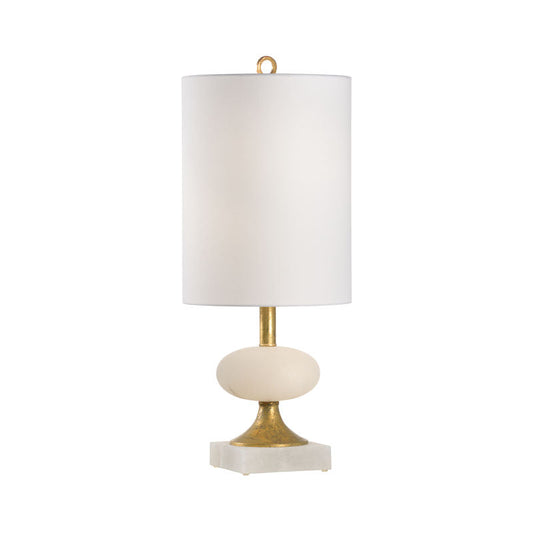Chelsea House Charlotte Natural White Alabaster Table Lamp