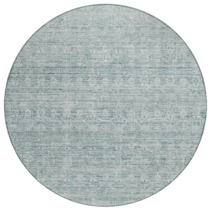 Irion Teal Washable Indoor-Outdoor Rug
