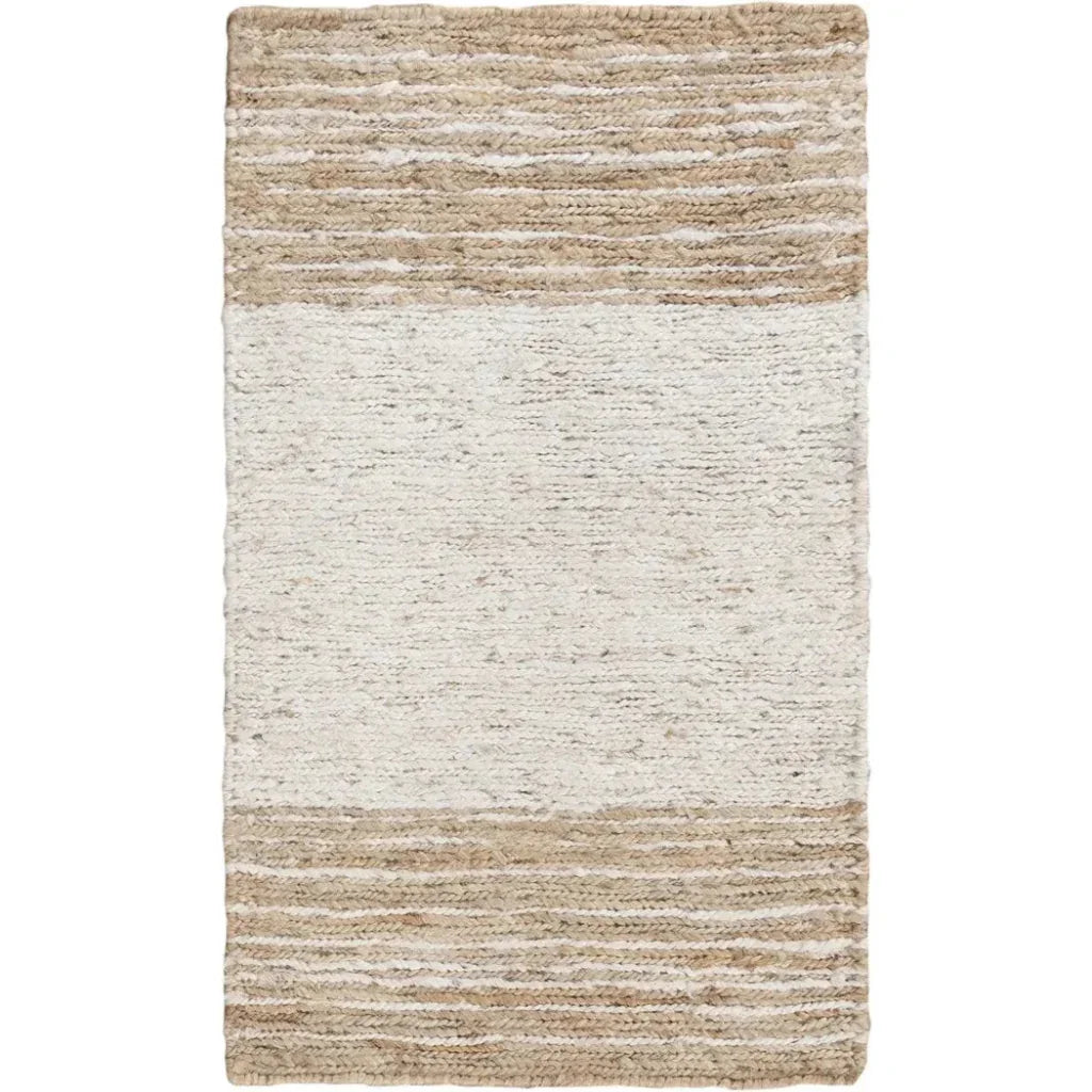 Arka Beige Jute Rug 8x10 For Living Room