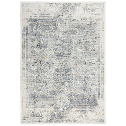 Dite Diamond Gray Kitchen Hallway Runner Rug