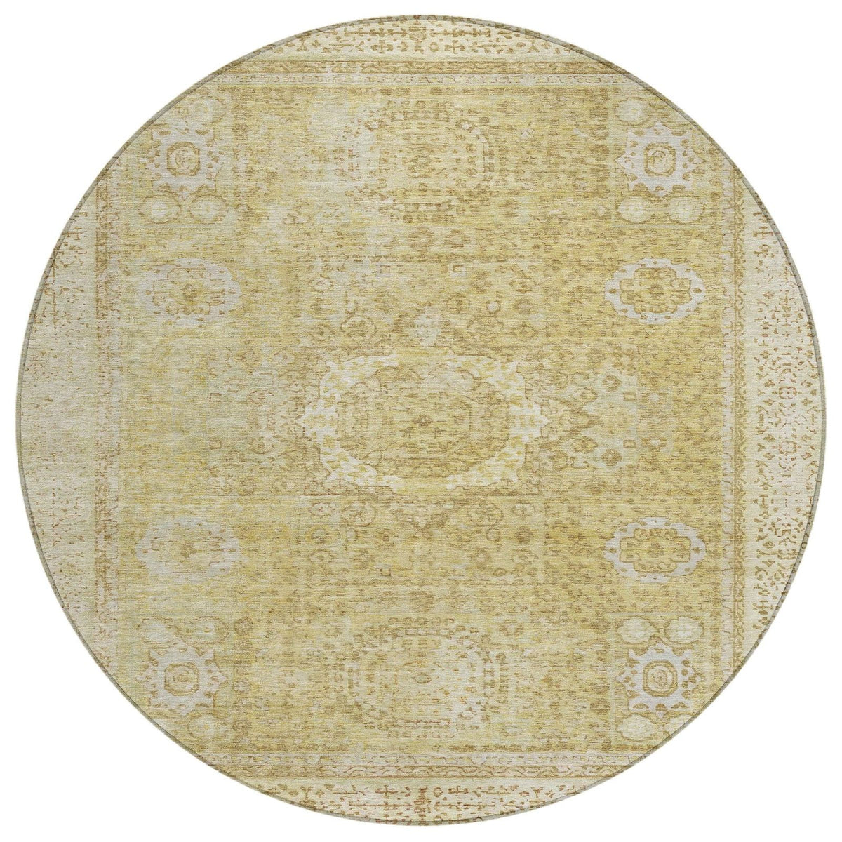 Irias Beige Washable Indoor-Outdoor Rug