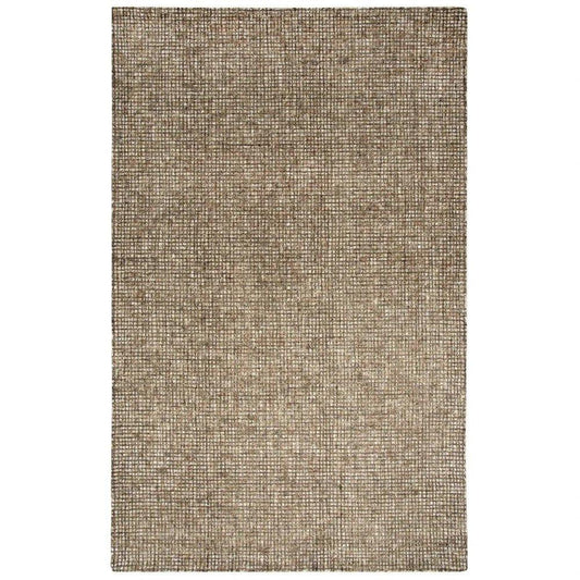 Dogo Tweed Brown Large Area Rugs For Living Room