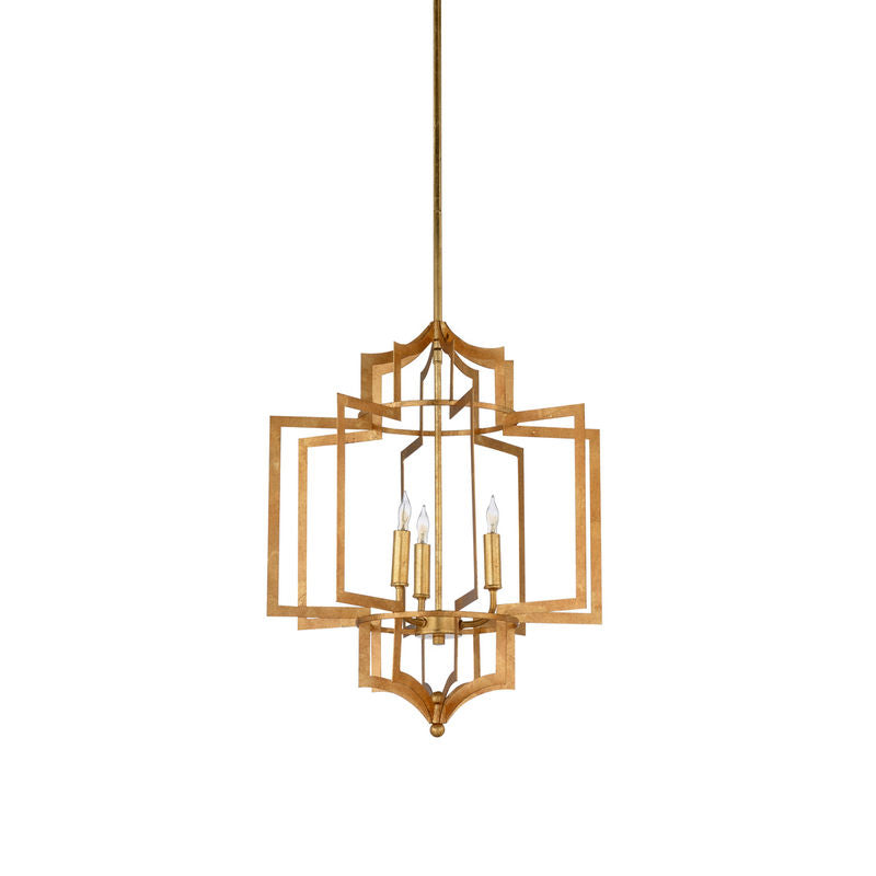 Wildwood Dover Adjustable Gold Finish Chandelier