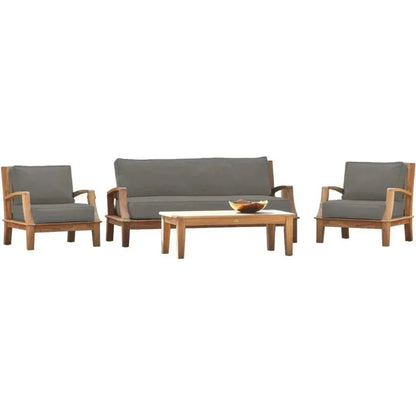 Grande 4PC Outdoor Patio Deep Set Sunbrella Cushion -- view 9