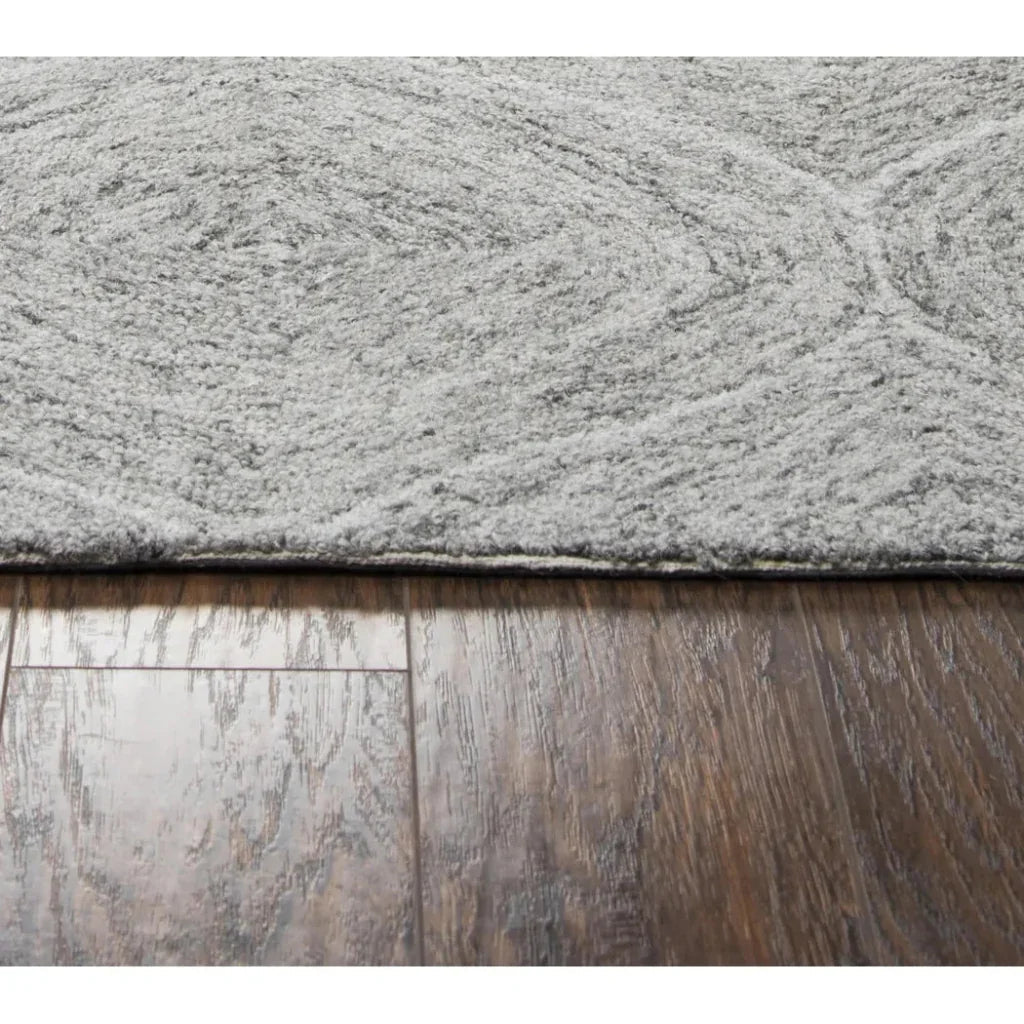 Chic Wool Gray Hallway Kitchen Runner Rug - LOOMLAN - LOOMLAN - Area Rugs