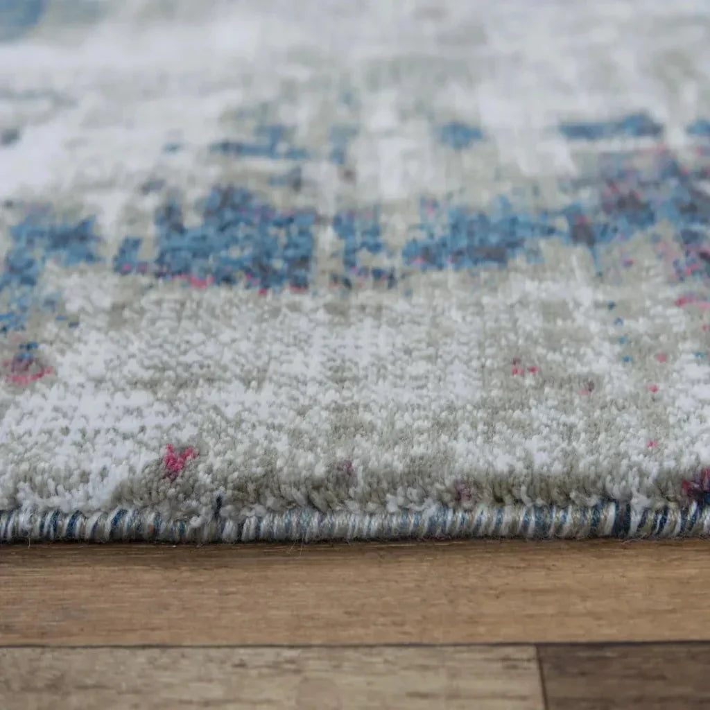 Diel Abstract Orange Large Area Rugs For Living Room - LOOMLAN - LOOMLAN - Area Rugs