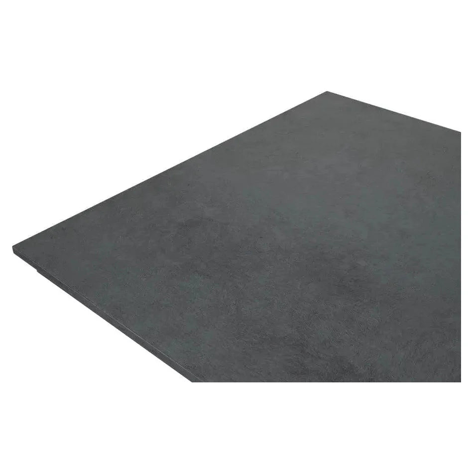 Sarreid Eich Tulip Wood Base Grey Rectangular Dining Table