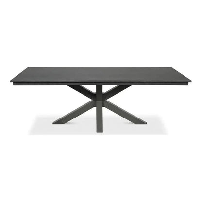 Sarreid Eich Tulip Wood Base Grey Rectangular Dining Table