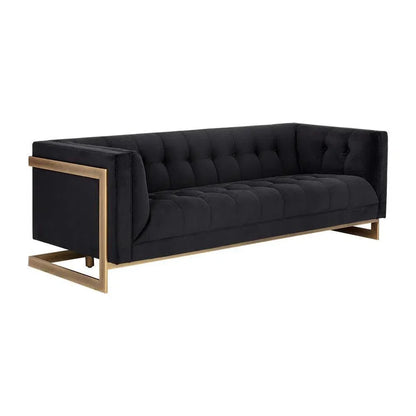 SUNPAN Ekon Fabric Streamlined Sofa