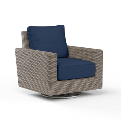 Coronado Sunbrella Upholstered Swivel Outdoor Rocker