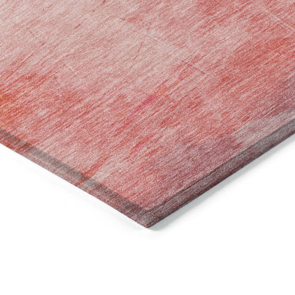 LOOMLAN Rugs Elanisse Pink Washable Indoor-Outdoor Rug