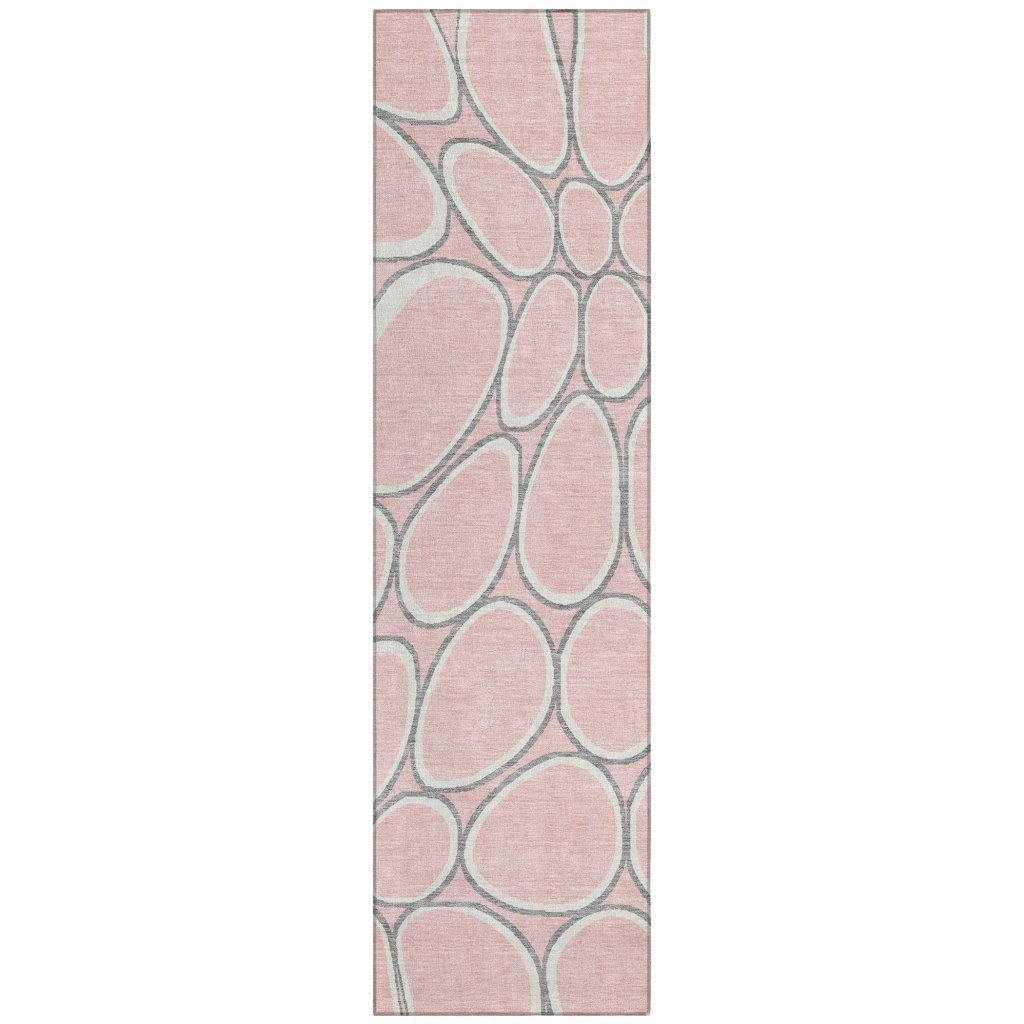 Elantra Pink Washable Indoor - Outdoor Rug - LOOMLAN - LOOMLAN Rugs - Outdoor Rugs