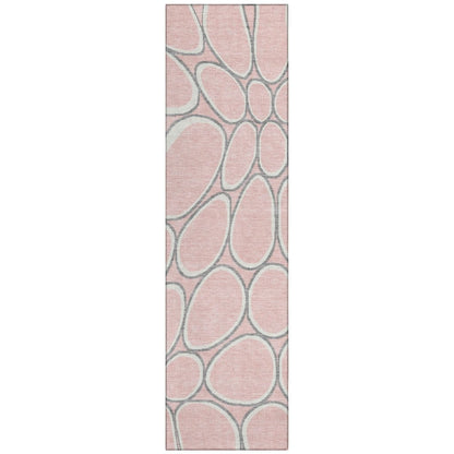 Elantra Pink Washable Indoor - Outdoor Rug - LOOMLAN - LOOMLAN Rugs - Outdoor Rugs