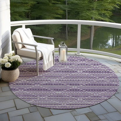 Eleanore Purple Washable Indoor - Outdoor Rug - LOOMLAN - LOOMLAN Rugs - Outdoor Rugs