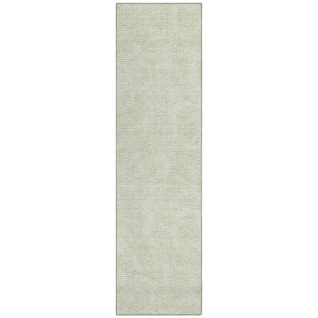 LOOMLAN Rugs Eleya Aloe Washable Indoor-Outdoor Rug