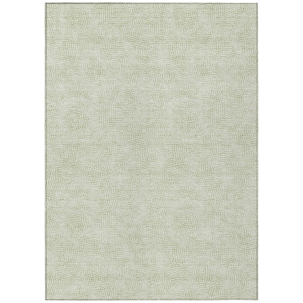 LOOMLAN Rugs Eleya Aloe Washable Indoor-Outdoor Rug