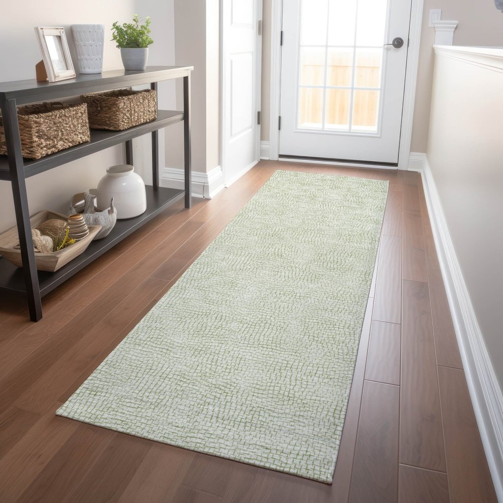 LOOMLAN Rugs Eleya Aloe Washable Indoor-Outdoor Rug