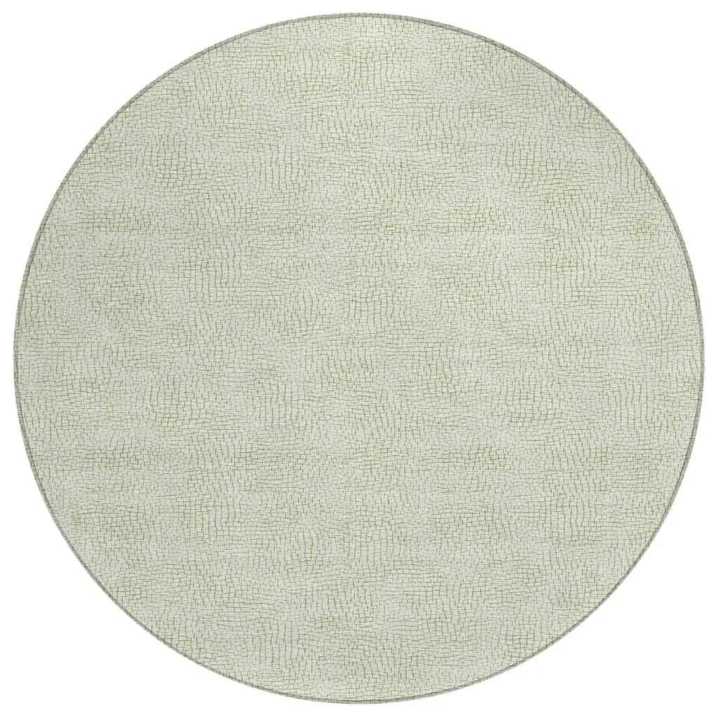 LOOMLAN Rugs Eleya Aloe Washable Indoor-Outdoor Rug