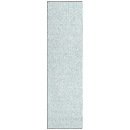 LOOMLAN Rugs Eleya Blue Washable Indoor-Outdoor Rug