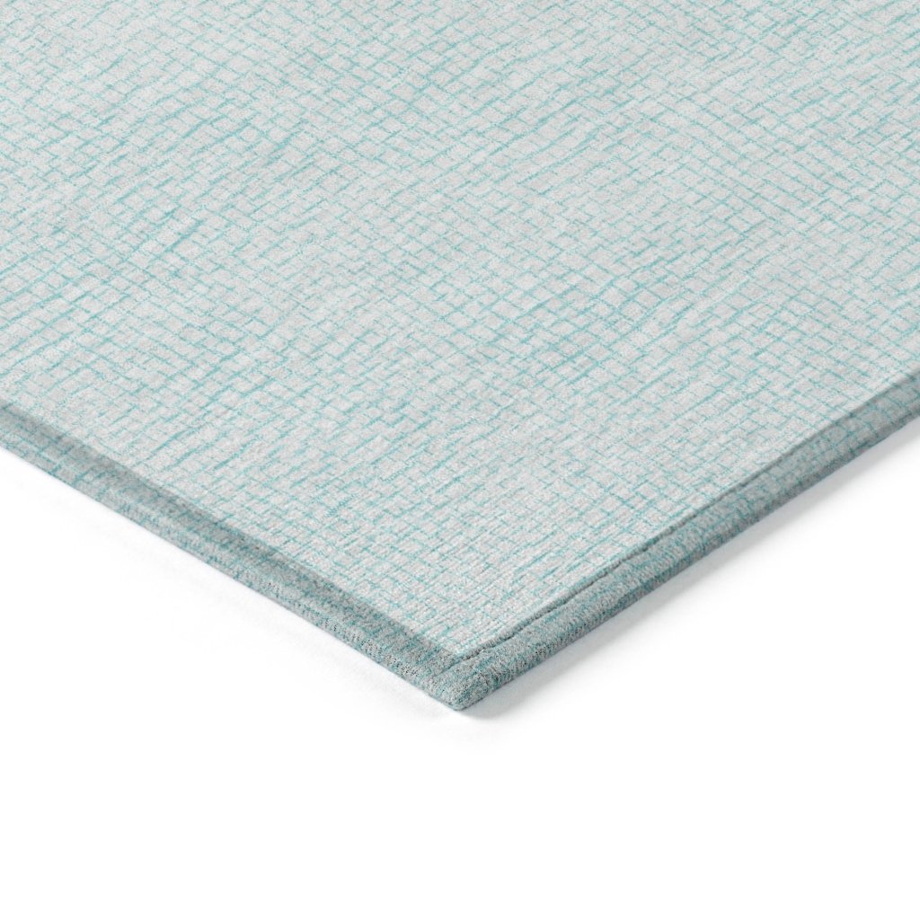 LOOMLAN Rugs Eleya Blue Washable Indoor-Outdoor Rug
