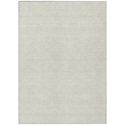 LOOMLAN Rugs Eleya Brown Washable Indoor-Outdoor Rug