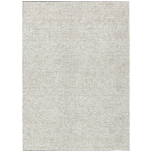 LOOMLAN Rugs Eleya Brown Washable Indoor-Outdoor Rug