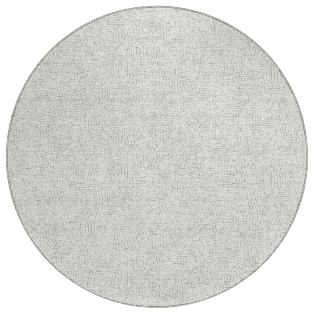 LOOMLAN Rugs Eleya Gray Washable Indoor-Outdoor Rug