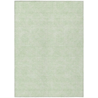 LOOMLAN Rugs Eleya Green Washable Indoor-Outdoor Rug