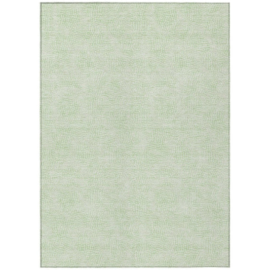 LOOMLAN Rugs Eleya Green Washable Indoor-Outdoor Rug