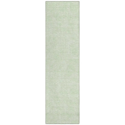 LOOMLAN Rugs Eleya Green Washable Indoor-Outdoor Rug