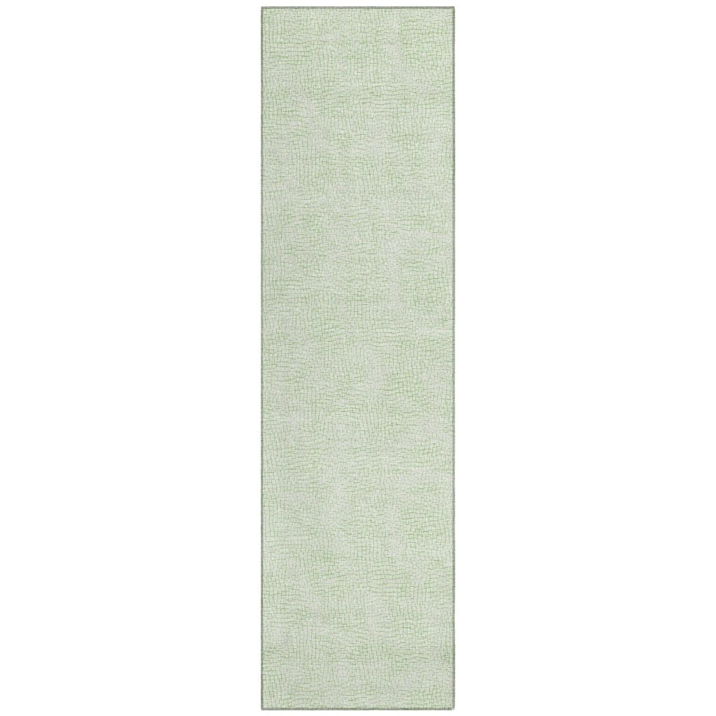 LOOMLAN Rugs Eleya Green Washable Indoor-Outdoor Rug