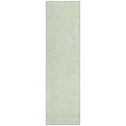 LOOMLAN Rugs Eleya Green Washable Indoor-Outdoor Rug