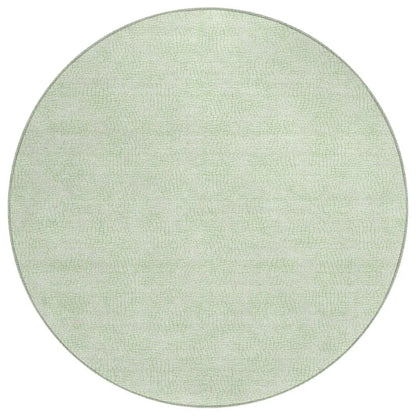 LOOMLAN Rugs Eleya Green Washable Indoor-Outdoor Rug