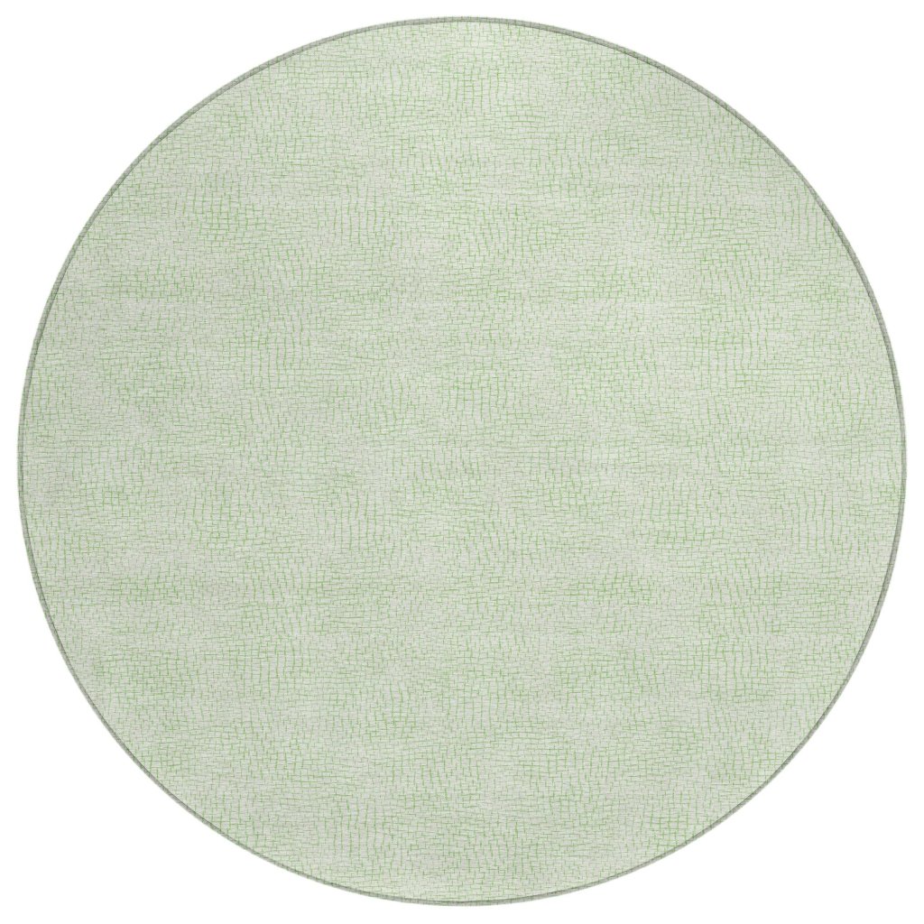 LOOMLAN Rugs Eleya Green Washable Indoor-Outdoor Rug