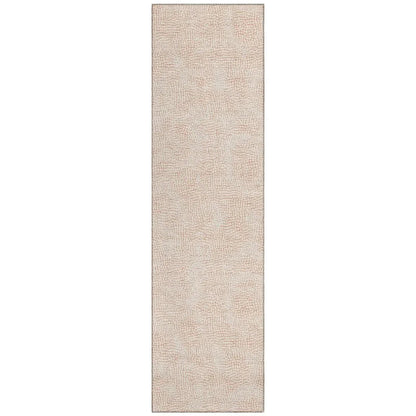 LOOMLAN Rugs Eleya Orange Washable Indoor-Outdoor Rug