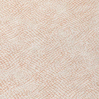 LOOMLAN Rugs Eleya Orange Washable Indoor-Outdoor Rug