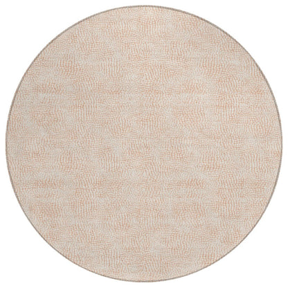 LOOMLAN Rugs Eleya Orange Washable Indoor-Outdoor Rug