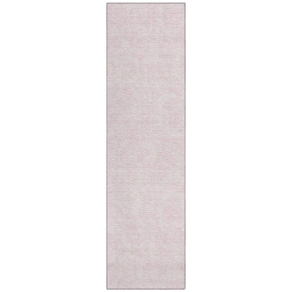 LOOMLAN Rugs Eleya Pink Washable Indoor-Outdoor Rug
