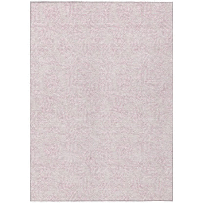 LOOMLAN Rugs Eleya Pink Washable Indoor-Outdoor Rug