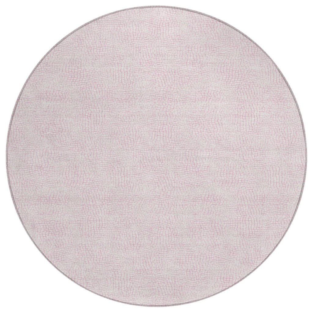 LOOMLAN Rugs Eleya Pink Washable Indoor-Outdoor Rug