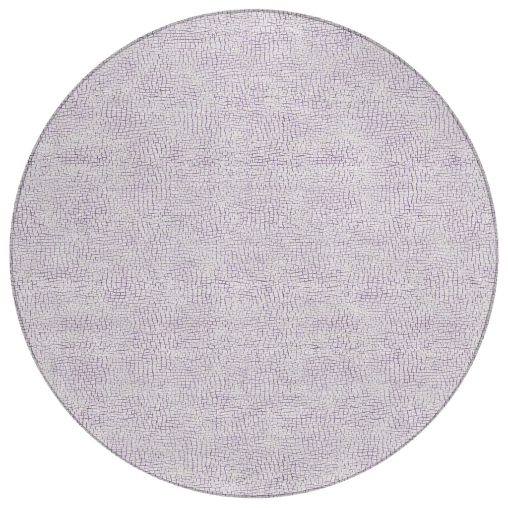 LOOMLAN Rugs Eleya Purple Washable Indoor-Outdoor Rug