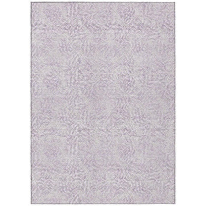 LOOMLAN Rugs Eleya Purple Washable Indoor-Outdoor Rug