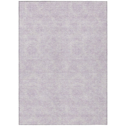 LOOMLAN Rugs Eleya Purple Washable Indoor-Outdoor Rug
