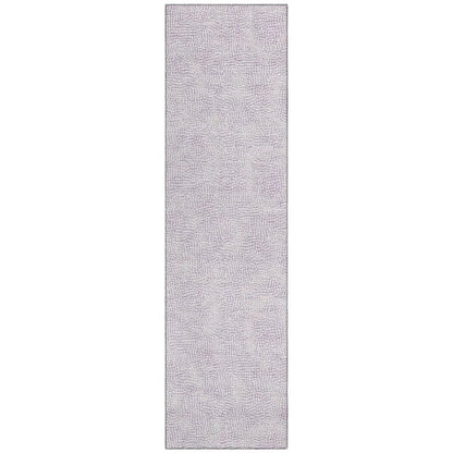 LOOMLAN Rugs Eleya Purple Washable Indoor-Outdoor Rug